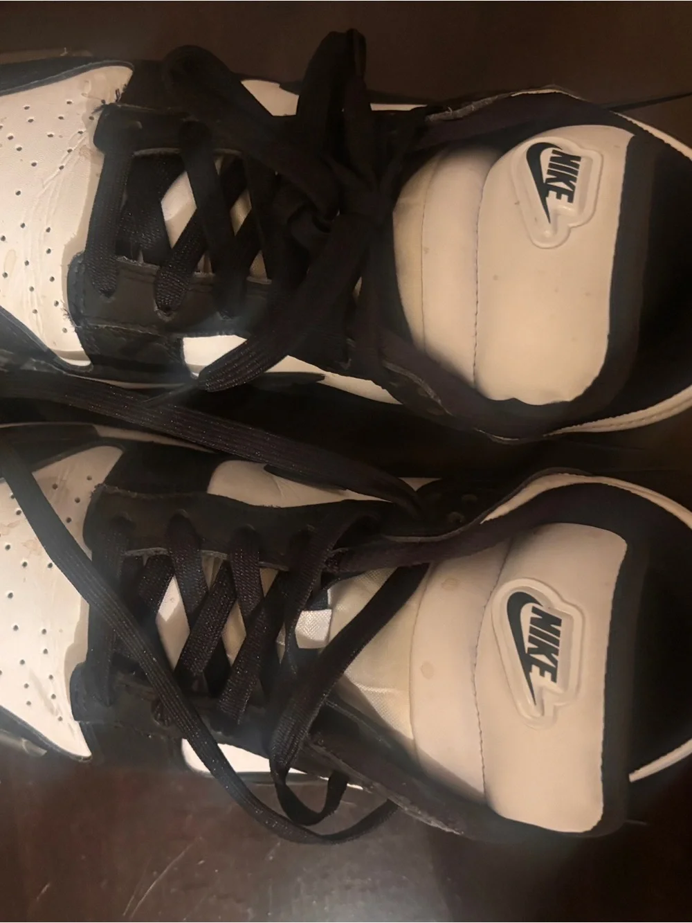 Nike Dunk Black Sneakers- Size 8